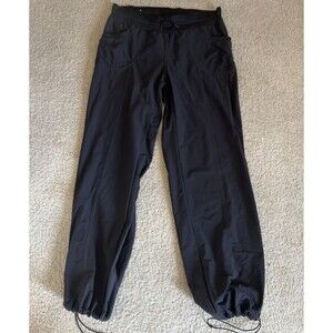 Kuhl Lightweight Stretch Drawstring Performance Pants Hiking Outdoor Gray Wms 14
